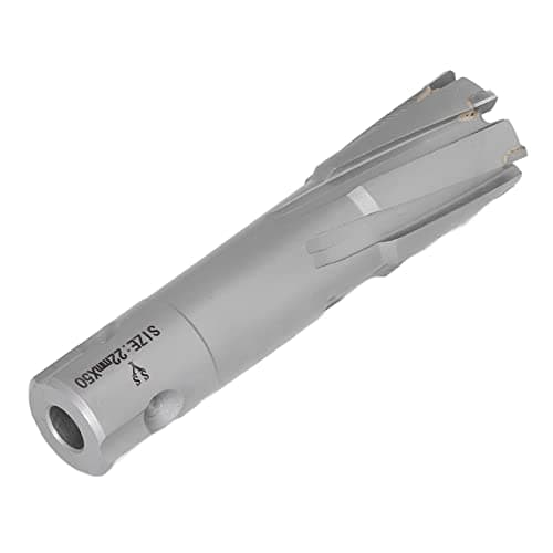 Image of Culnflun Annular Cutter for Mag Drill, 50mm Depth Metal Hole Cutter Bit for Stainless Steel, Aluminum and Copper, with Storage Box (22mm)
