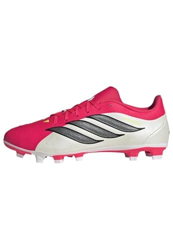 Image of adidas Unisex Predator Club Firm Ground/Multi Ground Football Boots, Lucid red/core Black/FTWR White, 8.5 UK