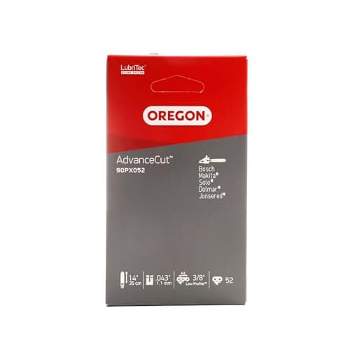 Image of Oregon AdvanceCut Chainsaw Chain for 14-Inch (35cm) Bar -52 Drive Links – fits Bosch, Karcher, Husqvarna, Makita and more (90PX052E)