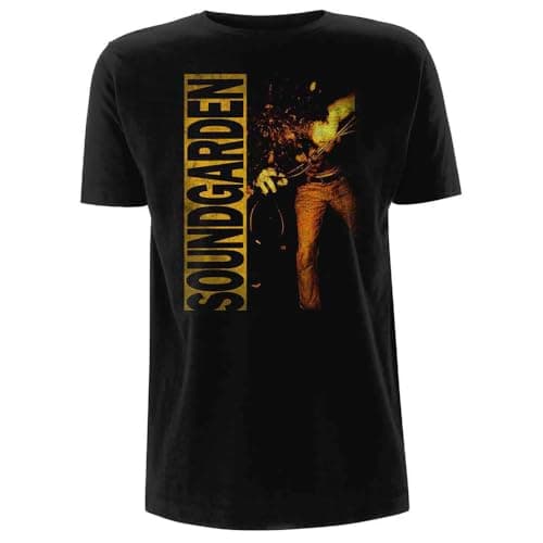 Image of Rock Off officially licensed products Soundgarden Louder Than Love T Shirt M Black
