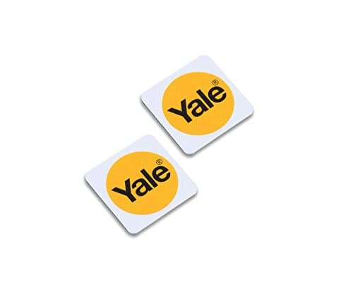 Image of Yale P-YD-01-CON-RFIDPW Smart Door Lock Phone Tags, White, Pack of 2
