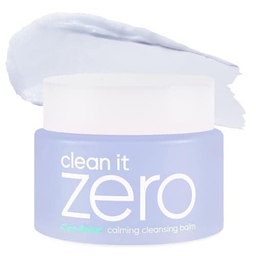 Image of BANILA CO Clean it Zero Calming Cleansing Balm | Korean Makeup Remover for Sensitive Skin | Vegan | Made with Centella Asiatica & Madecassoside (100ml / 3.38 fl. oz)