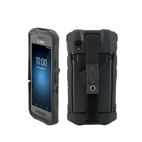 Image of MOBILIS Rugged Case for Zebra TC21 TC26 with Handstrap, Shockproof Military Grade Drop Protection Cover, Handheld Barcode Scanner Shell made with Recycled Materials