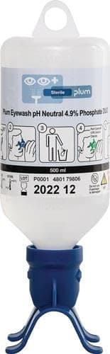 Image of Plum Safety Eyewash 500Ml Ph N 4.9 Phosphate Duo Blue Size 500ML