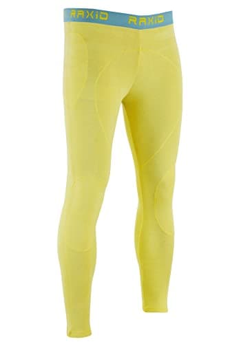 Image of RAXID Motorbike Unisex Protective Leggings Made with Kevlar Motorbike Pant Super Fit for Mens and Womens CE and UKCA Approved (as8, Alpha, x_l, Regular, Regular, Yellow)
