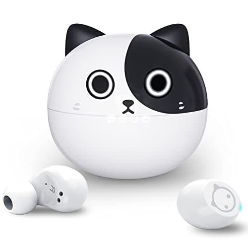 Image of AMAFACE Wireless Earbuds for Kids,Bluetooth 5.3 in Ear Headphones with Cute Cartoon Design HiFi Stereo Earphones for Kids Gift 36H Playtime Built-in Mics with Portable Charging Case