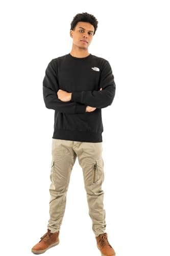 Image of The North Face Men's Simple Dome Crew Sweatshirt, Tnf Black, M