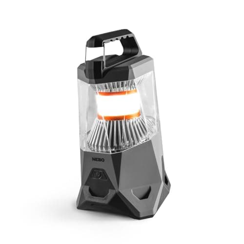 Image of NEBO Galileo Lantern, Powerful, Rechargeable, Durable and Water-Resistant Lantern & Power Bank with 5 Light Modes,Black