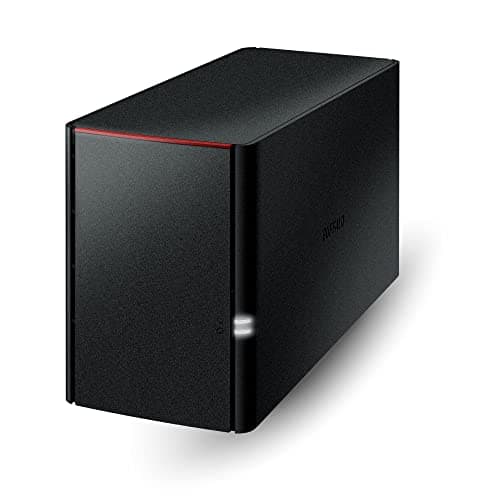 Image of BUFFALO LinkStation 220 4TB 2-Bay NAS Network Attached Storage with HDD Hard Drives Included NAS Storage That Works as Home Cloud or Network Storage Device for Home