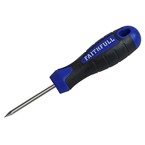Image of Faithfull FAIBRADSQ Soft-Grip Bradawl - Tapered Square Tip