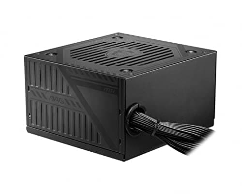 Image of MSI MAG A600DN ATX PC Power Supply 600 Watt Non-Modular 80 Plus Black