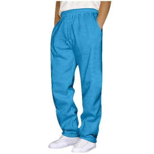 Image of Gentleman Casual Pants Stretchy Casual Terylene Extremely Soft Classic Style Comfortable Outdoors Comfort Training(Dark Blue, M