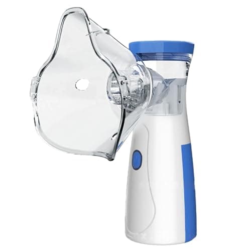 Image of Nebuliser Portable, Dual Power Mode with Removable Medicine Cup, Separate Atomization Unit for Kids and Adults