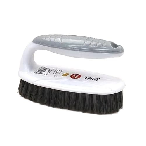 Image of Topest Heavy Duty Scrub Brush for Deep Cleaning| Multipurpose Brush with Comfortable Grip| Sturdy Scrubber with Stiff Bristles for Bathroom, Floor, Tiles, Sink, Shoe, Carpets etc.
