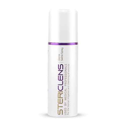 Image of Stericlens Sterile Saline Spray, Wound Cleansing & Piercing Aftercare Spray - 100ml
