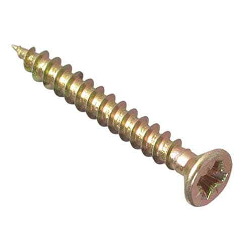 Image of Multi-Purpose Pozi Compatible Screw CSK ST ZYP 3.0 x 30mm Box 200