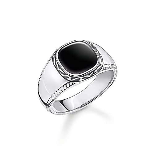 Image of Thomas Sabo Ring black 925 Sterling Silver, Blackened