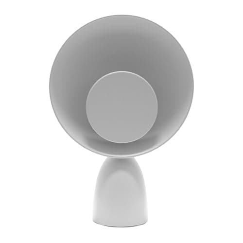 Image of ValueLights | Grey Integrated LED Table Lamp with Disc Design Shade Living Room Bedroom Light 2700K Warm White | Table Lamps, Home Décor & Improvement Essential