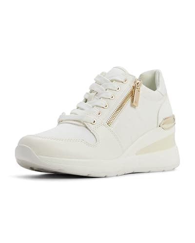 Image of Aldo Women's Adwiwia Sneaker, White, 7 UK