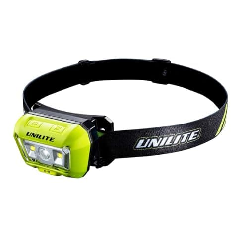 Image of Unilite HL-8R USB Rechargeable Dual Beam Sensor Head Torch | 475 Lumen | 6500k | 4 to 35 Hours Run Time | 90 Metre Beam Range | IP65 IK07