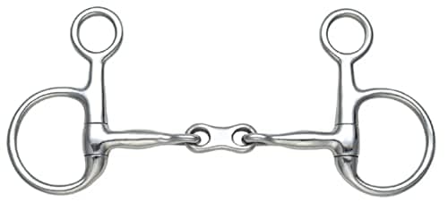 Image of Shires Hanging Cheek French Link Snaffle-As supplied 6"