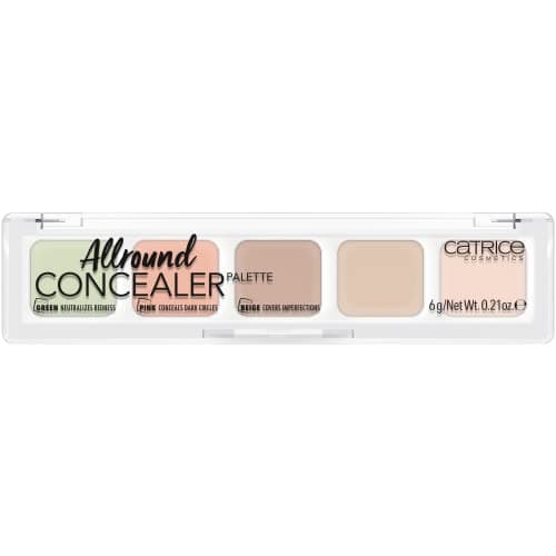 Image of Catrice Allround Concealer No. 010, Nude, Long-Lasting, Mattifying, Vegan, Oil-Free, Perfume Free, Pack of 3 (3 x 6 g)