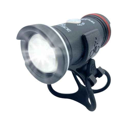 Image of Brightside Front and Rear 3 in 1, Multi Function Be Seen Light for Bike Helmets. 43 Hour Runtime. Fits Most Helmets. Bright and Lightweight. Waterproof and Rechargeable Helmet Light.