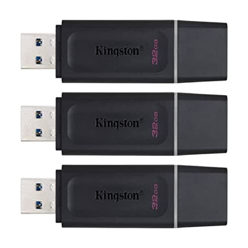 Image of Kingston DataTraveler Exodia 32GB USB 3.2 Flash Drive DTX/32GB - 3 Pack