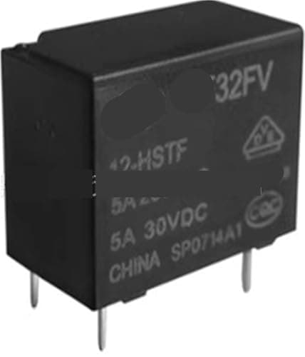Image of Relay HF32FV-12-HSTF 24VDC Normally Open 5A Small Power Relay Plug-in(HF32FV-24-HSTF)