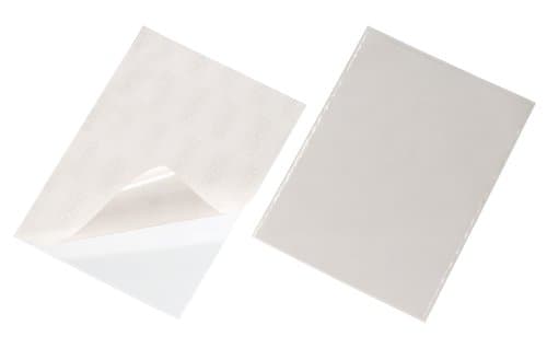 Image of 3L 10090 Filing Pockets Polypropylene Full Size Self-adhesive A4 Clear Ref 10090 [Pack of 10]