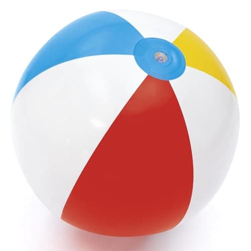 Image of Bestway Panel Beach Ball - 24 inch, White
