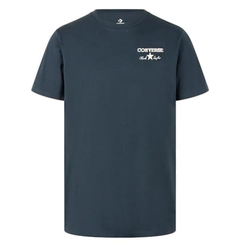 Image of Converse Chuck Into Men's Navy T-Shirt, Marine, M
