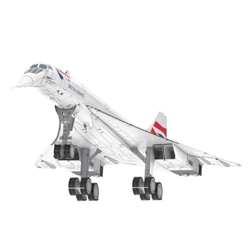 Image of Metal Earth Premium Series Concorde 3D Metal Model Kit Fascinations