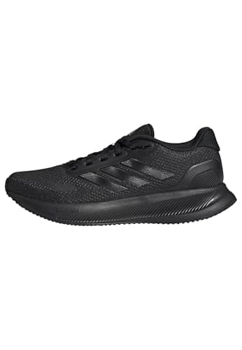 Image of adidas Women's Runfalcon 5 Running Shoes, Core Black/Core Black/Core Black, 6 UK