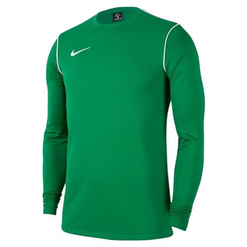 Image of NIKE Boy's Y Nk Dry Park20 Crew Top Sweatshirt, Pine Green/White/White, XS UK