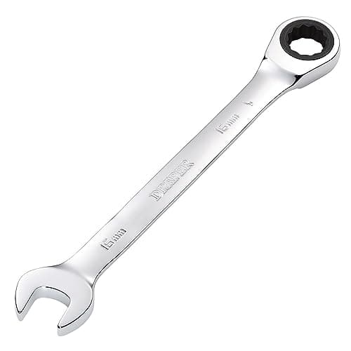 Image of Draper 31013 Hi-Torq Metric Ratcheting Combination Spanner, 16mm