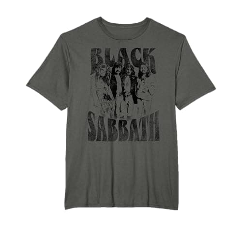Image of Official Black Sabbath Group Photo T-Shirt