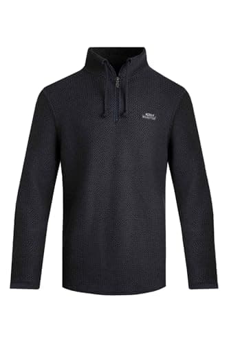 Image of Weird Fish Cruiser 1/4 Zip Macaroni Sweatshirt Navy Size 3XL. (Jumper/Sweater/Fleece)