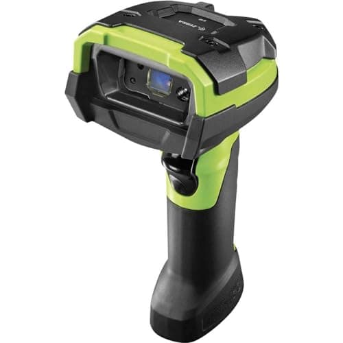 Image of Zebra DS3678-SR 1D/2D LED Black, Green Handheld Bar Code Reader - Zebra DS3678-SR, 1D/2D, LED, Codabar,Code 11,Code 128,Code 39,Code 93,GS1-128 (UCC/EAN-128),MSI,Plessey,U.P.C, Aztec Code,Composite