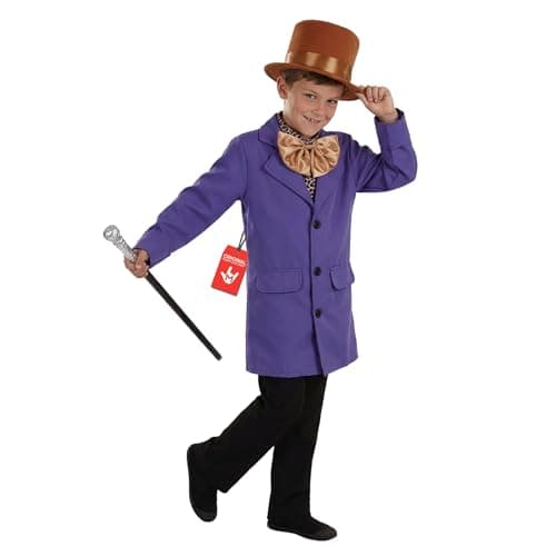 Image of Fun Shack Chocolate Factory Owner Costume Kids, World Book Day Costumes for Boys, World Book Day Costumes for Kids, X-Large