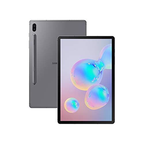 Image of Samsung Galaxy Tab S6 LTE 128 GB 10.5-Inch Tablet - Mountain Grey (UK Version) (Renewed)