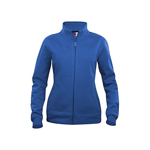 Image of CliQue Royal Blue XXL Basic Jacket Long-Sleeved Zip-Front Twill