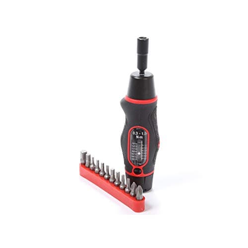 Image of Norbar NOR13700 0.3-1.5 N m 1/4-Inch Hex Torque Screwdriver Kit - Silver