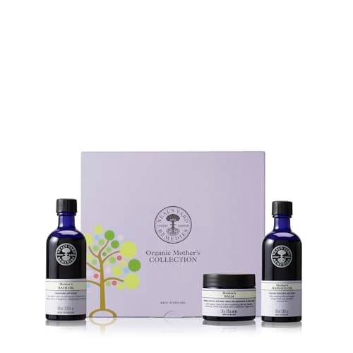 Image of Neal's Yard Remedies Mother Collection Gift Set, With Massage Oil, Bath Oil & Body Balm, Deeply Nourishes, Replenishes & Relaxes, Set of 3
