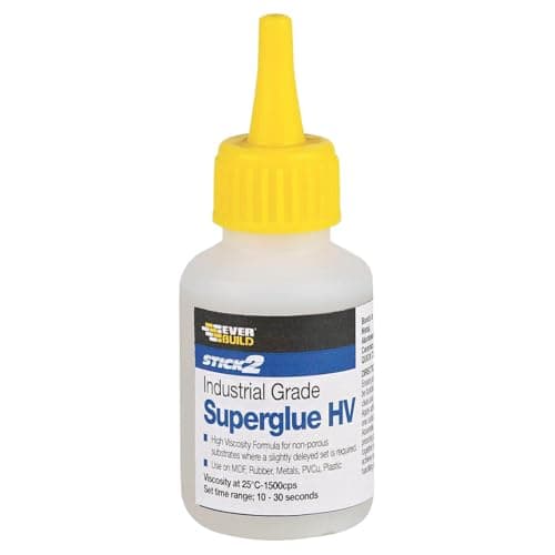 Image of Everbuild HV50-EBD Stick 2 Industrial High Viscosity Adhesive Transparent 50 g