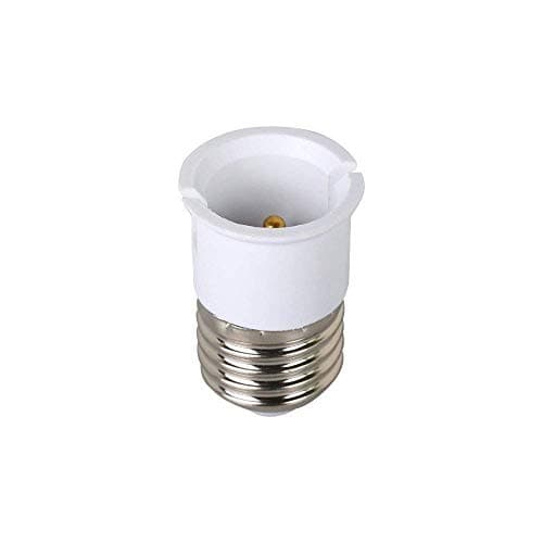 Image of Lyyt | Lamp Socket Converter | E27 to B22 Fitting | Edison to Bayonet Adapter | Light Bulb Socket Converter | Lamp Bulb Adapter for LED, Halogen, CFL | UK Standard