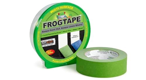 Image of Frog Tape Green Multi Surface Painters Masking Tape, Indoor Painting and Decorating For Sharp Lines and No Paint Bleed 36mm X 41.1m