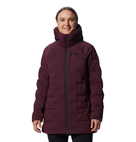Image of Mountain Hardwear Women's Standard StretchDown Parka, Cocoa Red, X-Small