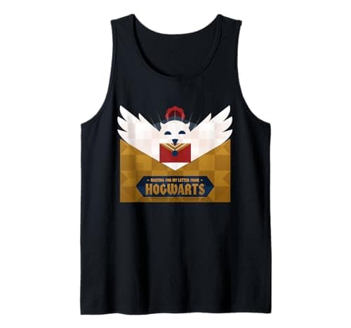 Image of Waiting for My Letter from Hogwarts Fantasy Owl Tank Top