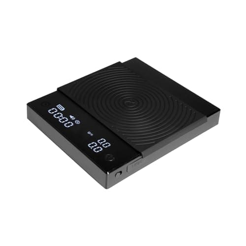 Image of TIMEMORE Black Mirror Basic 2 Coffee Scale, Pour-Over Drip Scale with Water Flow Rate and Timer Function, Free Switching of Ounce/kg Units, Digital Scale for Kitchen/Baking/Cooking